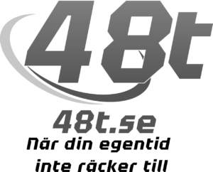 48t.se logotype - grey